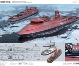 Nga triển khai tàu hạt nhân phá băng đến Bắc cực, nhìn như bước ra từ Star Wars