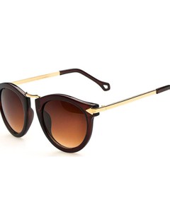 Kính nữ phân cực Q&J gọng mắt mèo style Retro