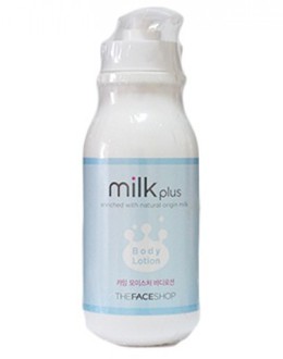 DƯỠNG THỂ MILK PLUS ENRICHED WITH NATURAL ORIGIN MILK BODY LOTION – THEFACESHOP
