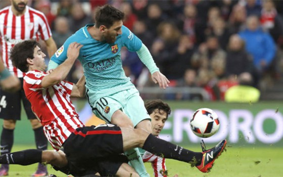 Messi ghi bàn, Barca gây sốc trước Bilbao
