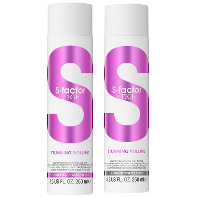 DẦU GỘI XẢ TẠO PHỒNG CHO TÓC S.FACTOR TIGI 250ML 