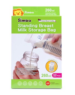 Túi trữ sữa 3D Simba 260ml