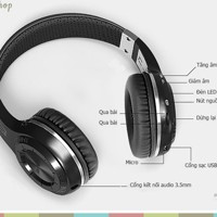 Tai nghe nhạc bluetooth 4.1