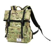 GREEN CAMO FOLD BACKPACK