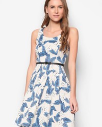 Đầm Xòe Họa Tiết Hoa