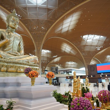 អាកាសយានដ្ឋានអន្តរជាតិតេជោ ចាប់ផ្តើមបើកដំណើរការនៅព្រឹកថ្ងៃស្អែក, ជើងហោះហើរដំបូងគេគឺក្រុមហ៊ុន Air Cambodia មកពីចិន !