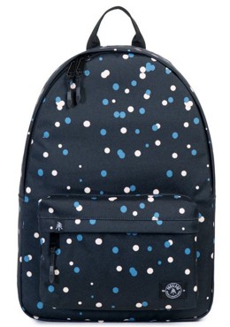PARKLAND US-VINTAGE-BAG (20001-00065-OS) (M) BLACK POLKA DROPS