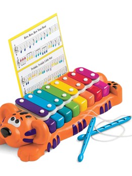 Little Tikes រាងខ្លា និងប្រដាប់ក្មេងលេងព្យាណូ