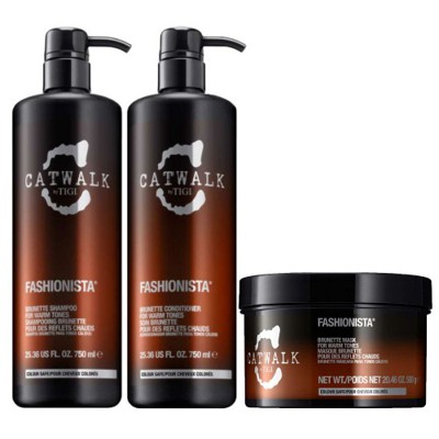 DẦU GỘI XẢ HẤP TIGI CATWALK BRUNETTE 750ML