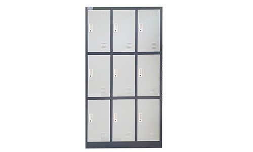 ទូដាក់ឯកសារ - Steel Cabinet 9 Door Locker