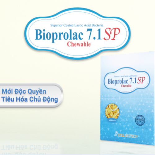 Viên nhai hỗ trợ tiêu hóa, bổ sung vi sinh