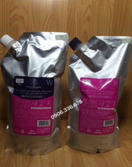  DẦU GỘI XẢ MILBON CHO TÓC THƯỜNG VÀ KHÔ LOẠI W 1000ML