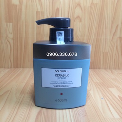 KEM HẤP DƯỠNG GOLDWELL KERASILK VOLUME 500ML