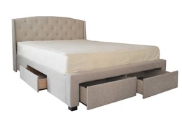 Giường hộc kéo Iris 1m6