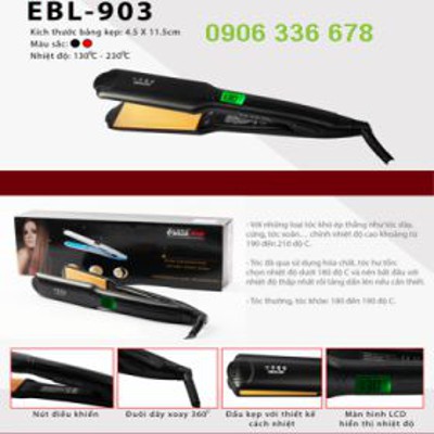 MÁY KẸP DUỖI TÓC 903