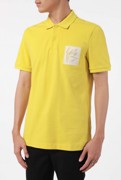 Fitted Polo Shirt With Patch