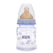 Bình sữa thủy tinh cổ rộng First Choice Nuk 120ml