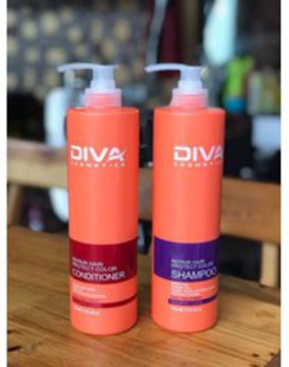 GỘI XẢ PHỤC HỒI GIỮ MÀU DIVA 750ML