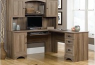 2 Piece Corner Computer Desk with Hutch