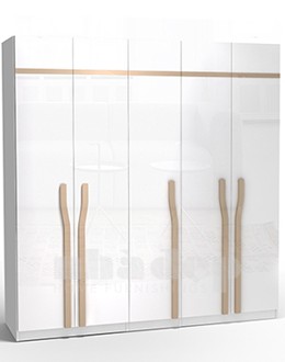 Tủ áo người lớn 5 cánh mẫu mới | Royal 