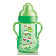 Bình tập uống núm vú mềm Mam 220ml, 6M+