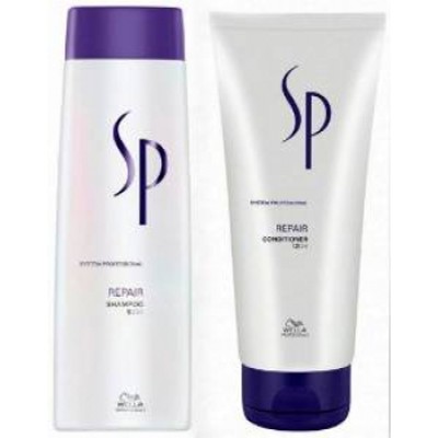  GỘI XẢ SP WELLA PHỤC HỒI TÓC HƯ TỔN 250ML+200ML 