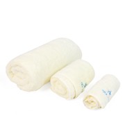 Combo 3 khăn microfiber siêu mềm 3 size Gia An, 25x25, 28x48, 50x100 cm