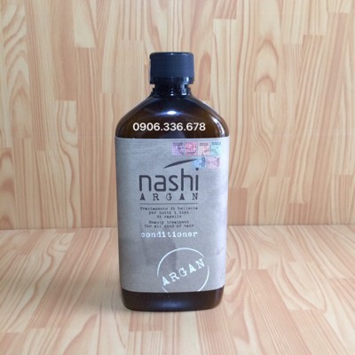 DẦU XẢ NASHI ARGAN DÀNH CHO TÓC HƯ TỔN 500ML