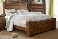 Driftwood Pine Queen Bed - Maverick