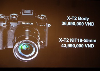 Fujifilm ra mắt máy ảnh X-T2 tại Việt Nam, giá từ 36,9 triệu đồng