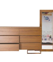 Bàn phấn, gương , tủ ngăn kéo Dante| Royal 