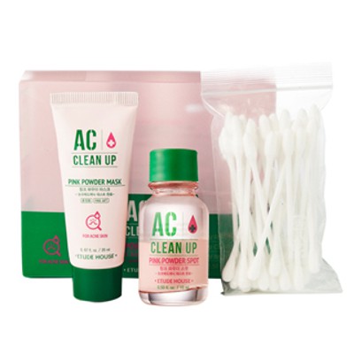 AC CLEAN UP PINK POWDER SPOT SET – ETUDE HOUSE