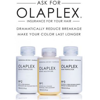 BỘ PHỤ HỒI TÓC OLAPLEX CHO TÓC CHÁY NÁT 100ML X 3