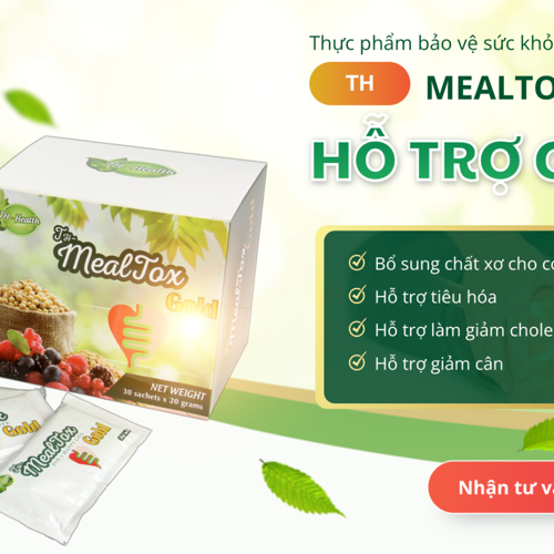 Thực phẩm bảo vệ sức khỏe, giảm cân, giảm mỡ nội tạng TH- Mealtox GOLD