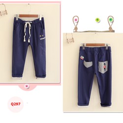 Quần Q297 xanh than