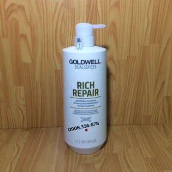 DẦU GỘI PHỤC HỒI TÓC HƯ TỔN GOLDWELL REPAIR 1000ML