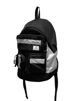  BLACK REFLECTIVE BACKPACK / BALO PHẢN QUANG