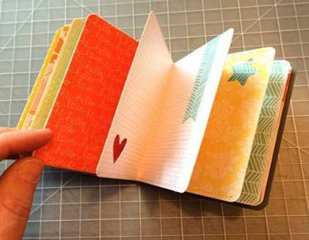 Sổ tay "handmade" giúp bạn tự tạo dấu ấn cho riêng mình