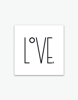 Tranh Canvas Chữ Love