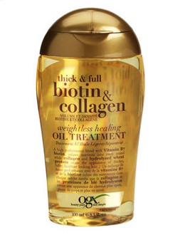BIOTIN & COLLAGEN WEIGHTLESS HEALING OIL MIST – OGX