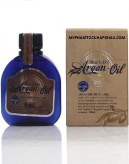 TINH DẦU PHỤC HỒI TÓC HƯ ARGAN OIL BLUE LABEL BOSNIC 120ML 