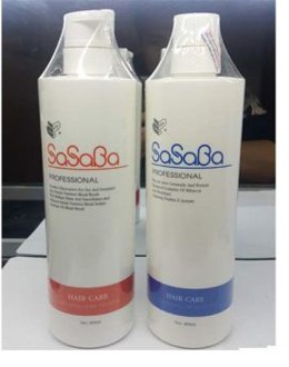 DẦU GỘI VÀ HOÀN HÌNH SASABA TRÒN 800ML x 2