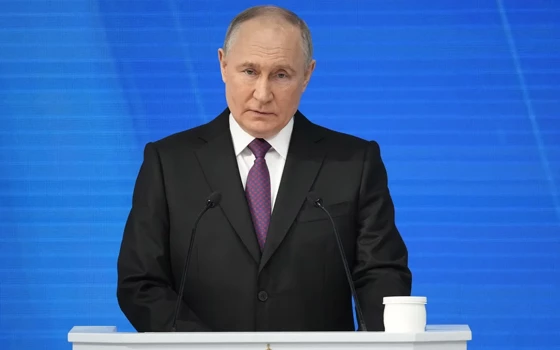 លោក ពូទីន និយាយថា បស្ចិមប្រទេសបញ្ជូនទ័ពទៅអ៊ុយក្រែន អាចនាំឲ្យមានសង្គ្រាមនុយក្លេអ៊ែរ