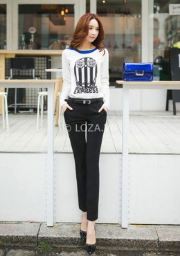 Q16 Quần tây công sở ống đứng