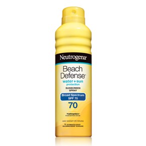 BEACH DEFENSE SPRAY BROAD SPECTRUM SPF 70 SUNSCREEN – NEUTROGENA