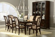 7 Piece Dining Set - Classic Sophia Mahogany