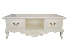 Tủ thấp sơn trắng 