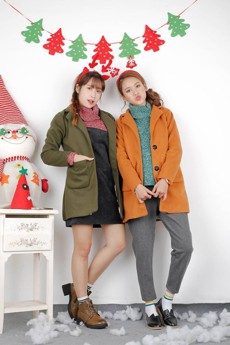 áo khoác dạ ( nâu , xanh rêu , đen )