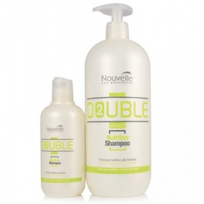 DẦU GỘI KERATIN NOUVELLE DOUBLE EFFECT NUTRITIV 1000ML